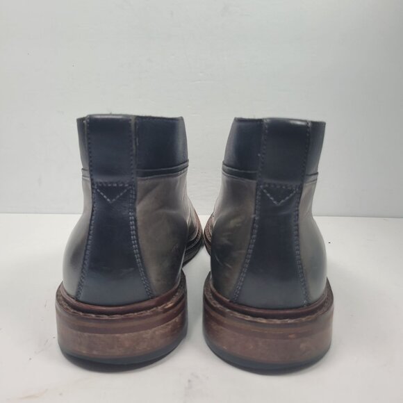 Cole Haan Men\'s Grey Burnished Leather Chukka Ankle Boots C23862 US Size 11M main image 4